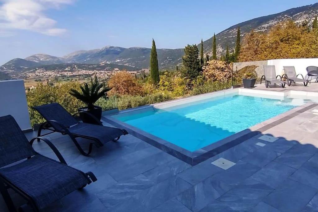 Villa Katerina Kefalonia Epanochori  Luaran gambar